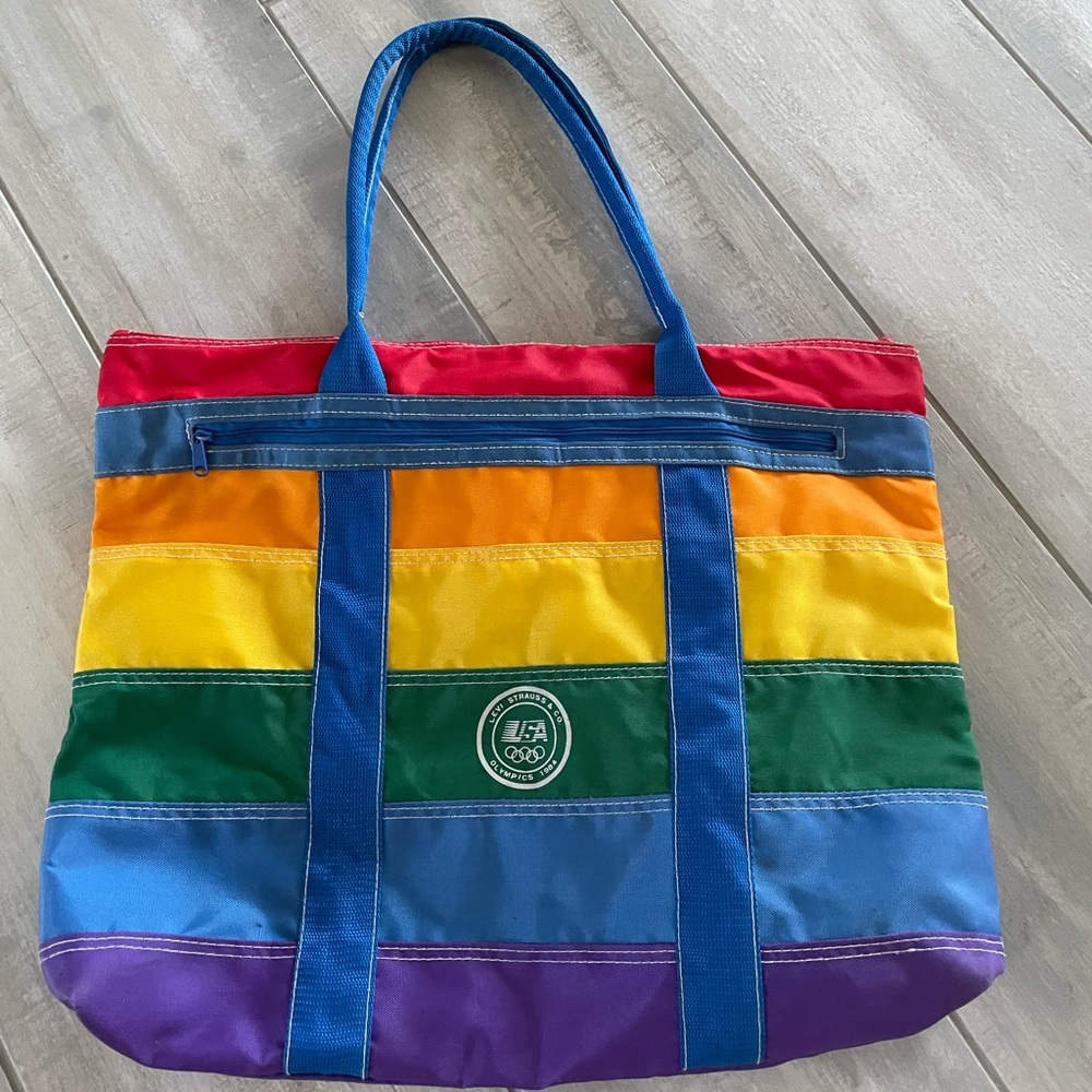 Vintage 1984 Levi Strauss Olympic bag